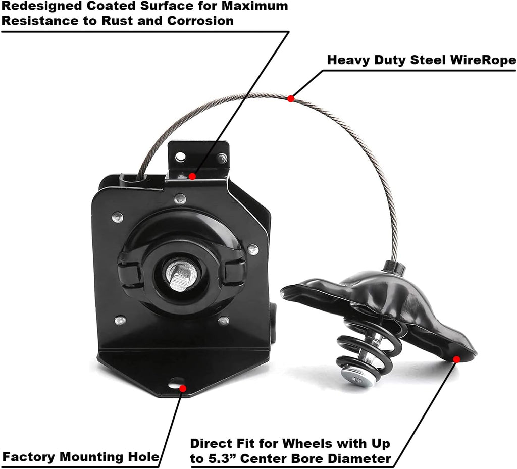 Spare Tire Hoist Winch Carrier Pack of 2 B812