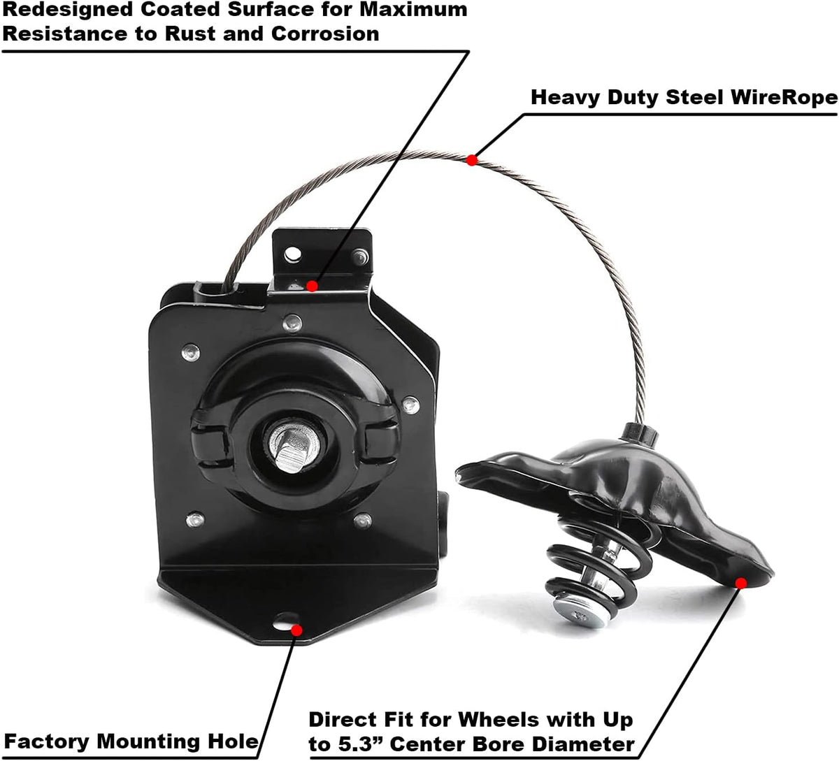 Spare Tire Hoist Winch Carrier Pack of 2 B812