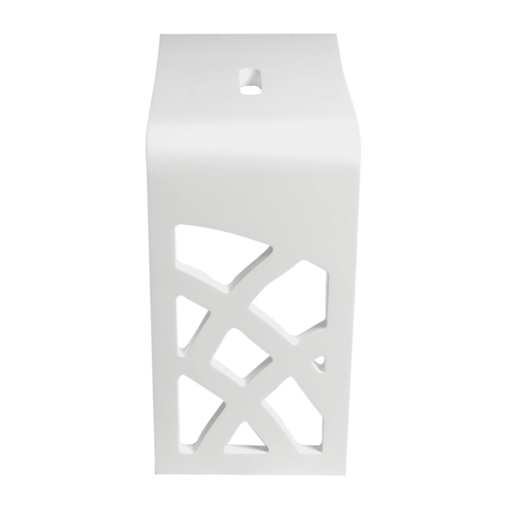 White Matte Bathroom Shower Stool J777823
