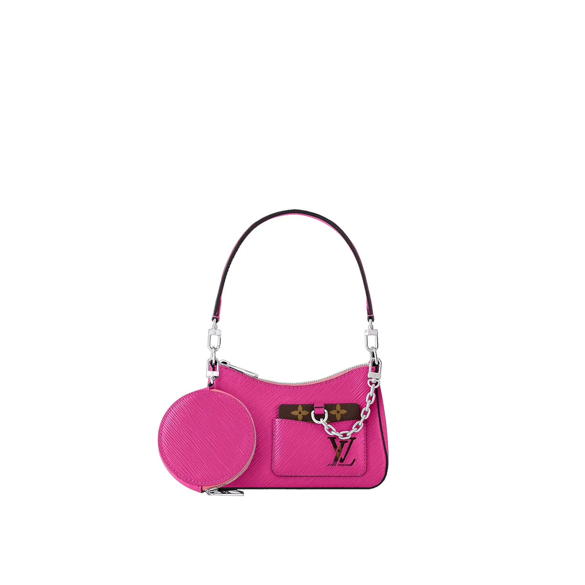 Quilted Pleated Puffer Crossbody Tote Bag P3181
