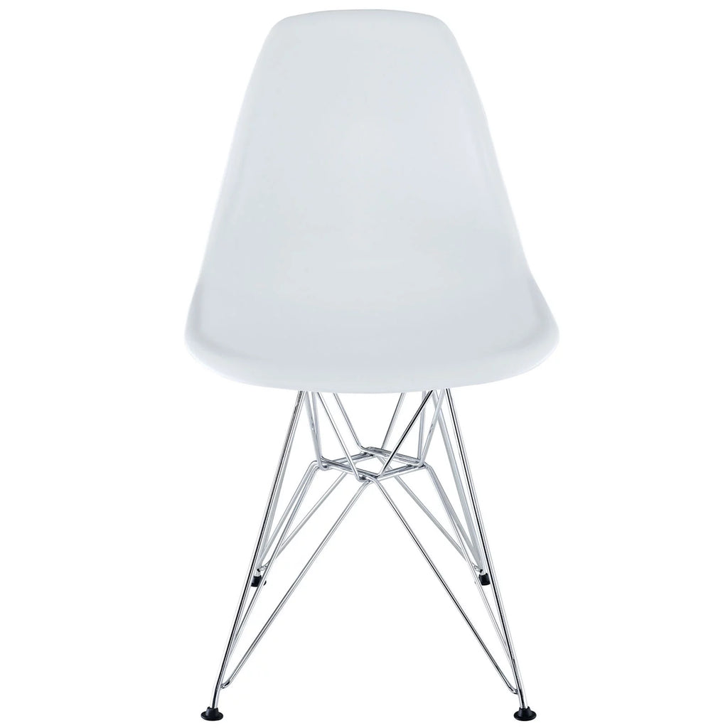White Dining Side Chair V14885