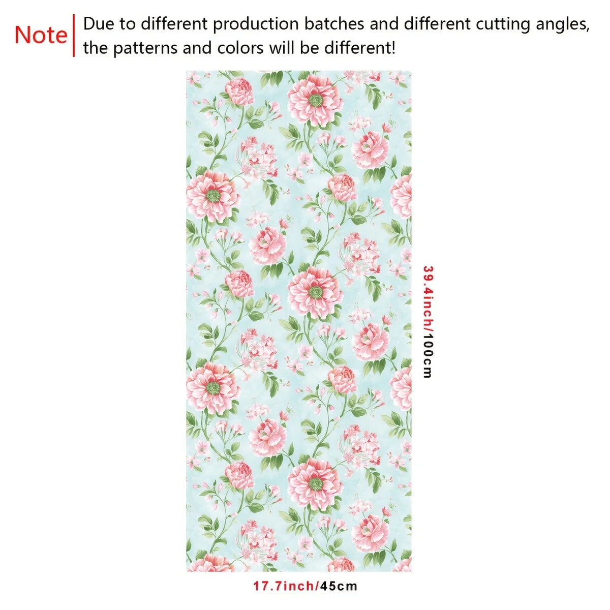 Pink Flowers And Leaves Peel And Stick Wallpaper H579883