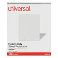 Clear Letter Size Poly Sheet Protectors, 100/Pack, Bundle of 2 Packs L124199