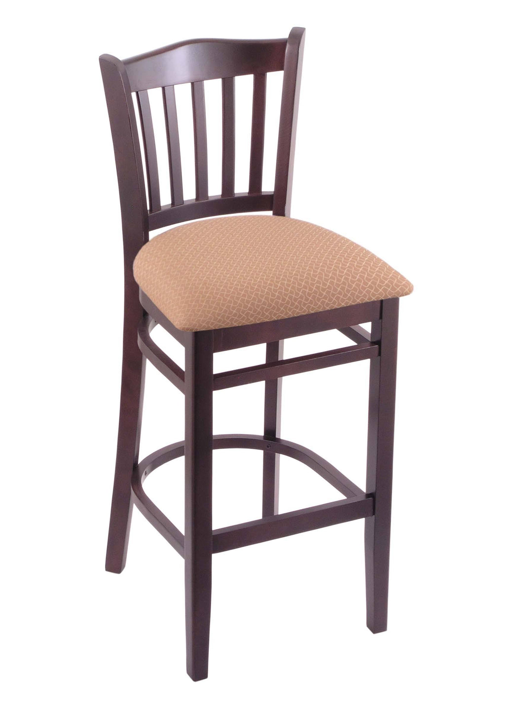 25x22 Stool with Dark Cherry Finish P78117