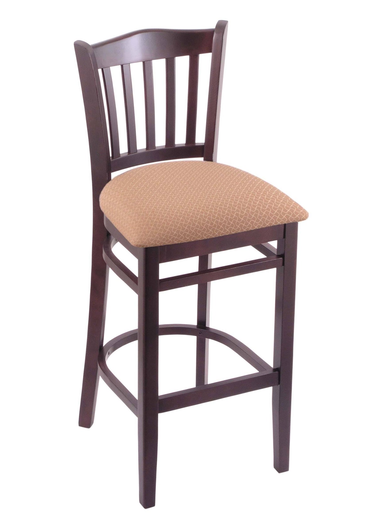 25x22 Stool with Dark Cherry Finish P78117