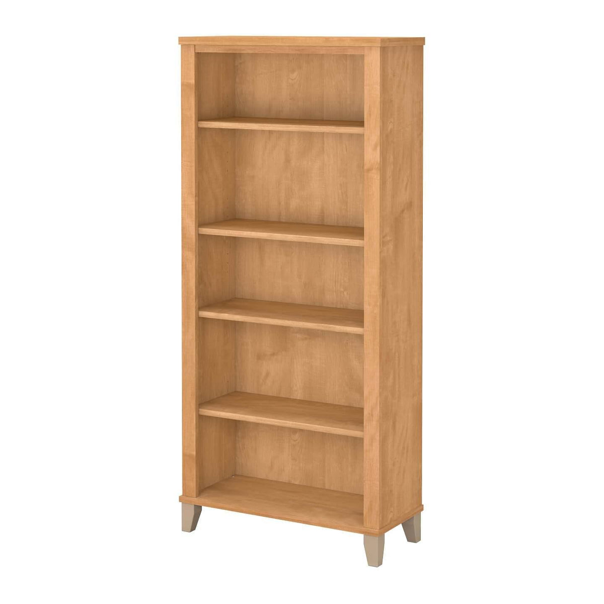 White 5 Shelf Bookcase E85638