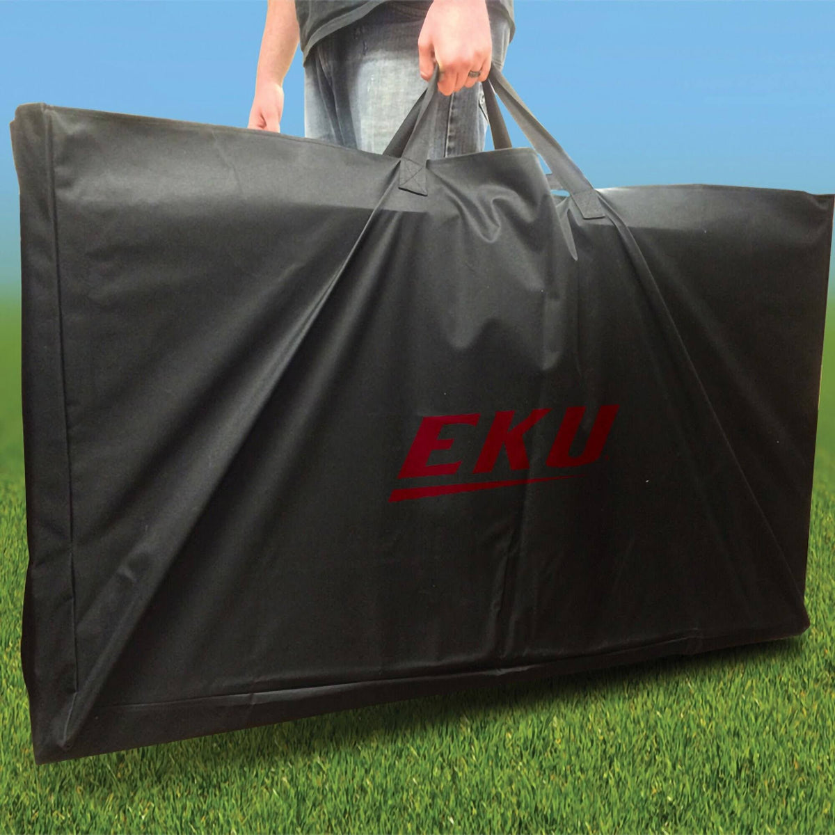 Cornhole Board Set with 8 Team Logo Bags K693125
