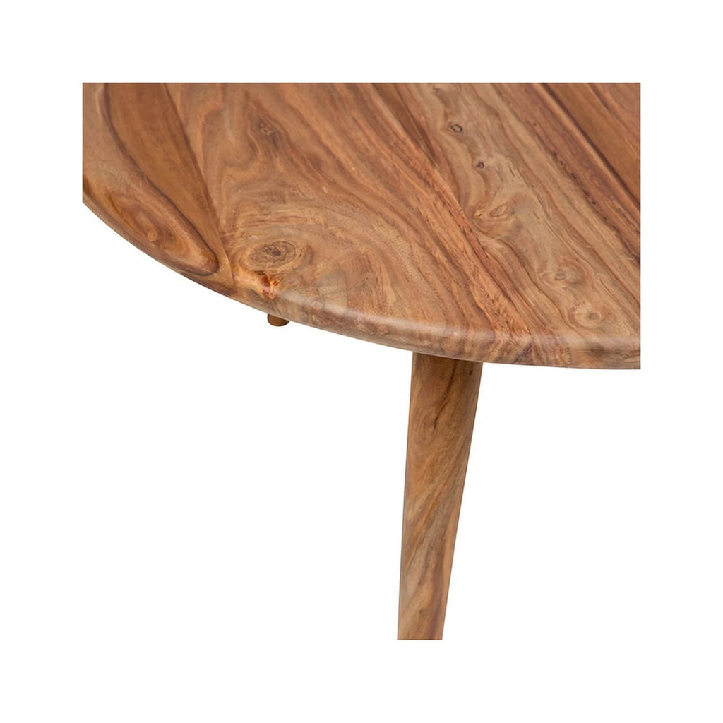 Round Solid Wood Coffee Table X5708