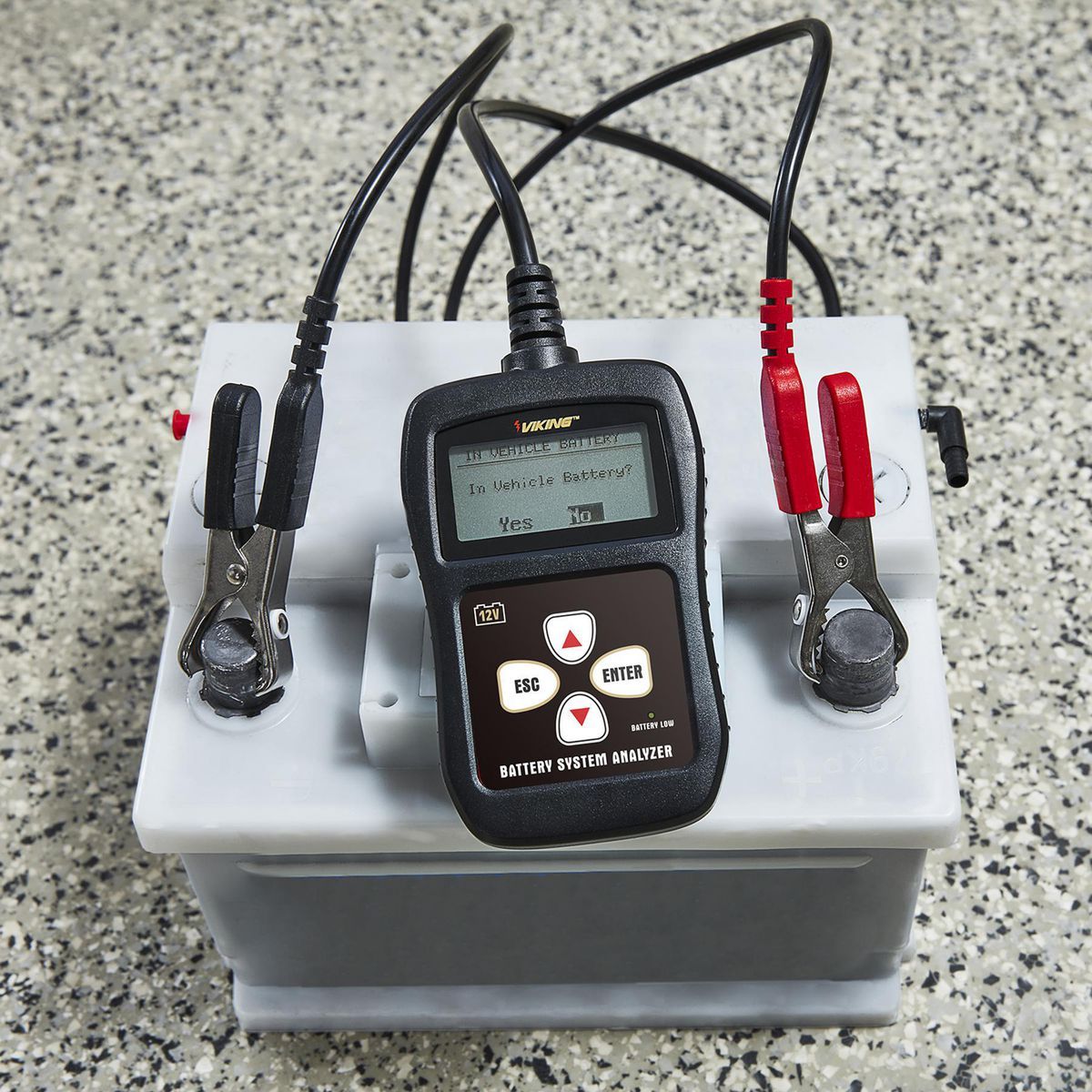 12V Digital Battery and System Tester O39421