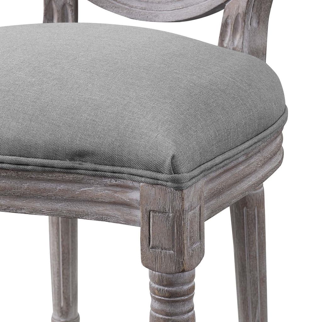 Light Grey Fabric Wood Side Chair G4059