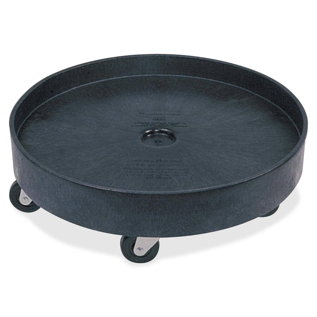 Round Plastic Trash Can Dolly with 500 lb Capacity J84697