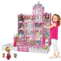 5-Story 19 Rooms DIY Dollhouse H6076