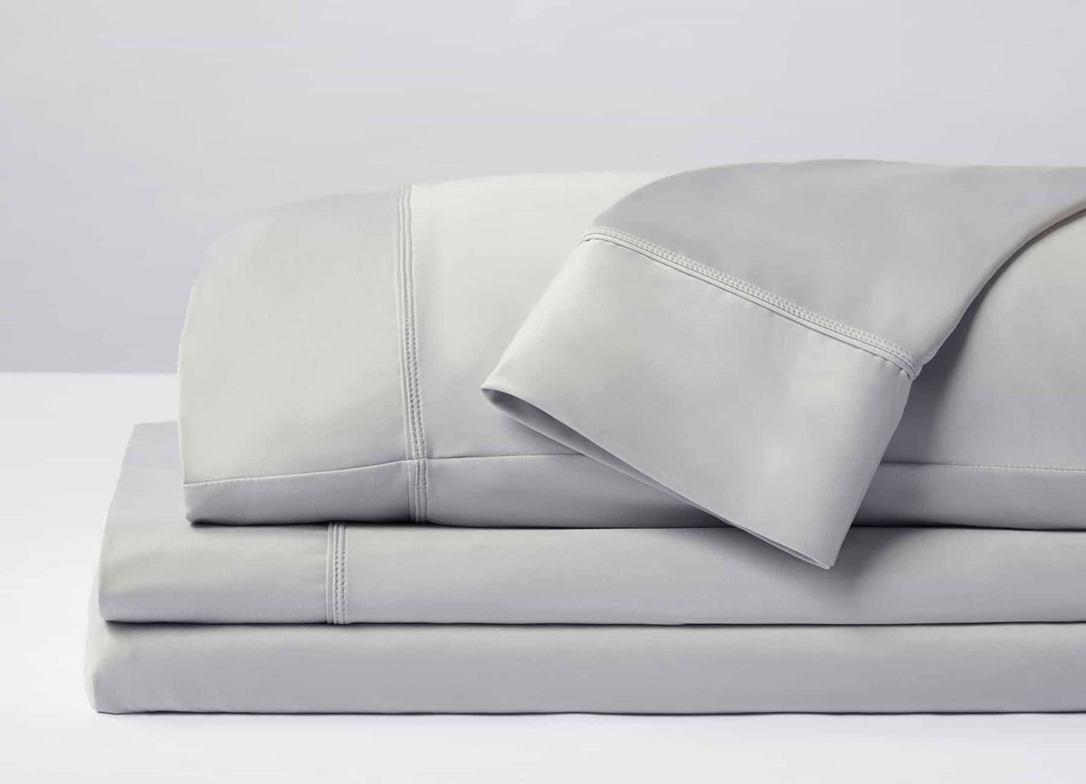 King/California King Performance Bed Sheet Set in Pearl Blue U42578