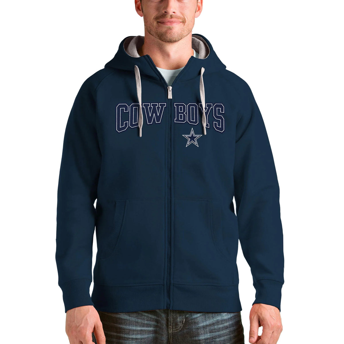 Navy Full-Zip Hoodie I24628