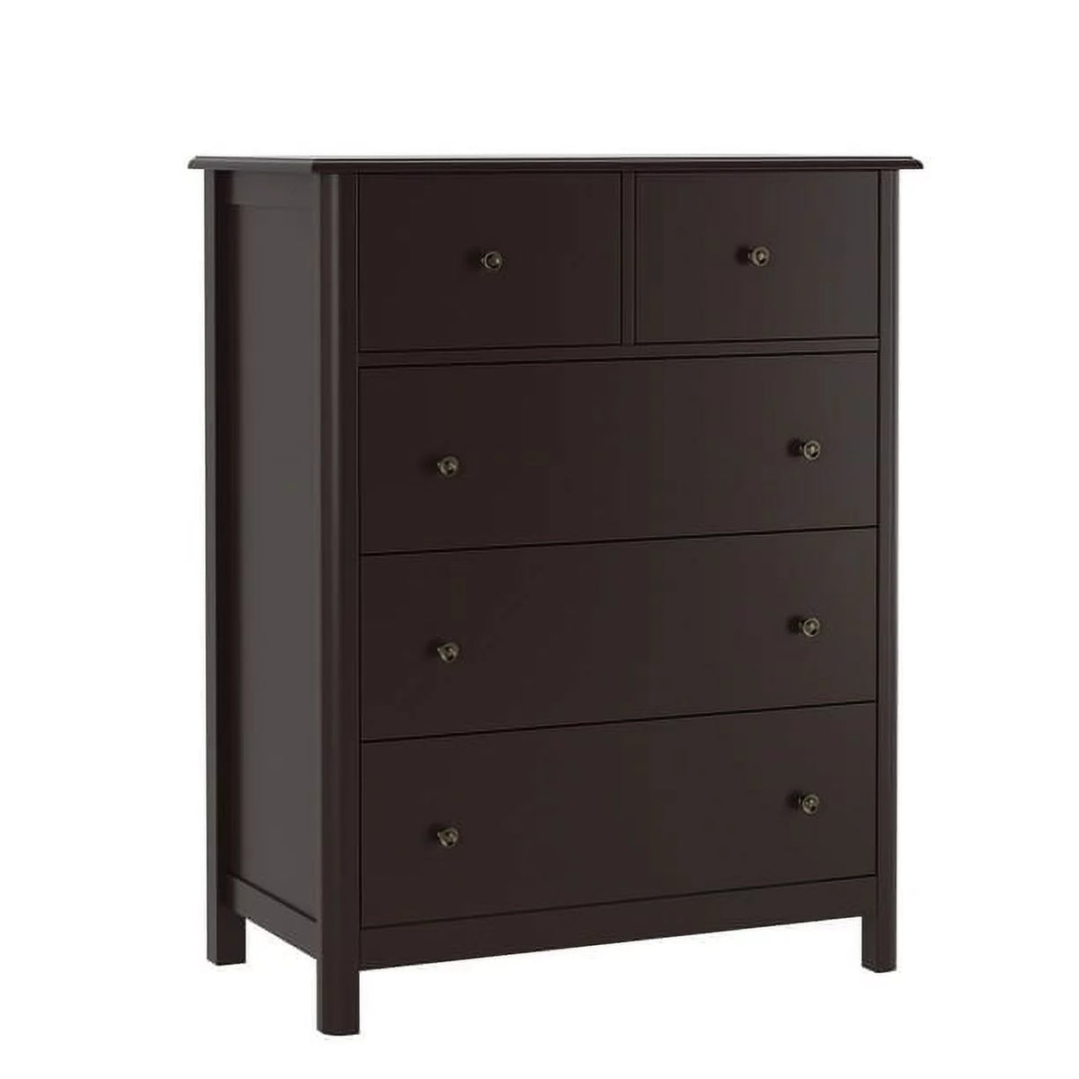 White 5 Drawer Kids Dresser G569