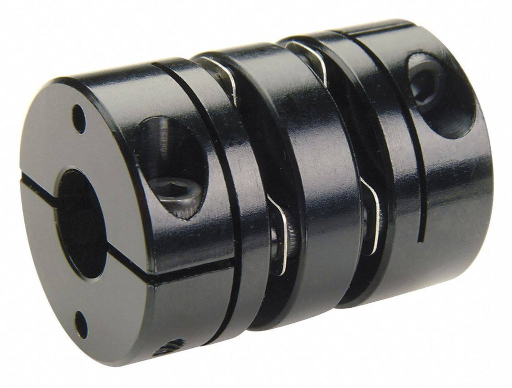 Double Disc Coupling, Bore 5/8x1/2 in Z339