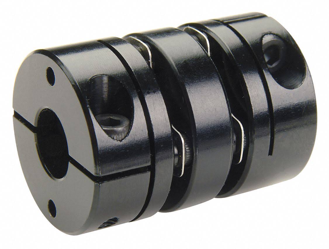 Double Disc Coupling, Bore 5/8x1/2 in Z339