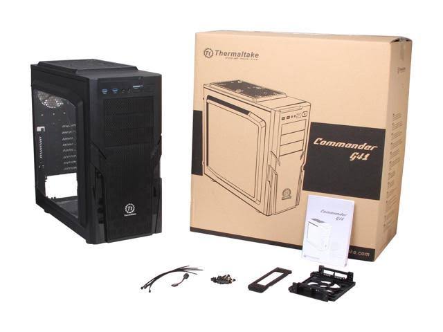 Black Mid-Tower Window Chassis N332098
