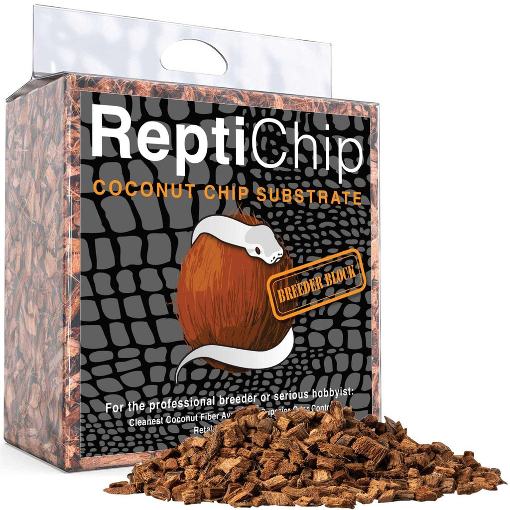 Compressed Coconut Chip Substrate 72 Quart Reptile Bedding W8953
