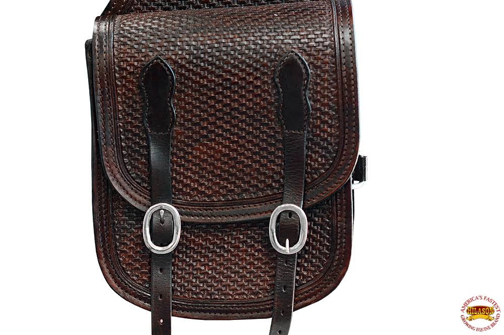 Western Leather Saddle Shoulder Bag R168840