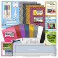 Cutting Machine with Vinyl Sampler Pack, Tool Kit, Pen Set and Cutting Mat Bundle M546
