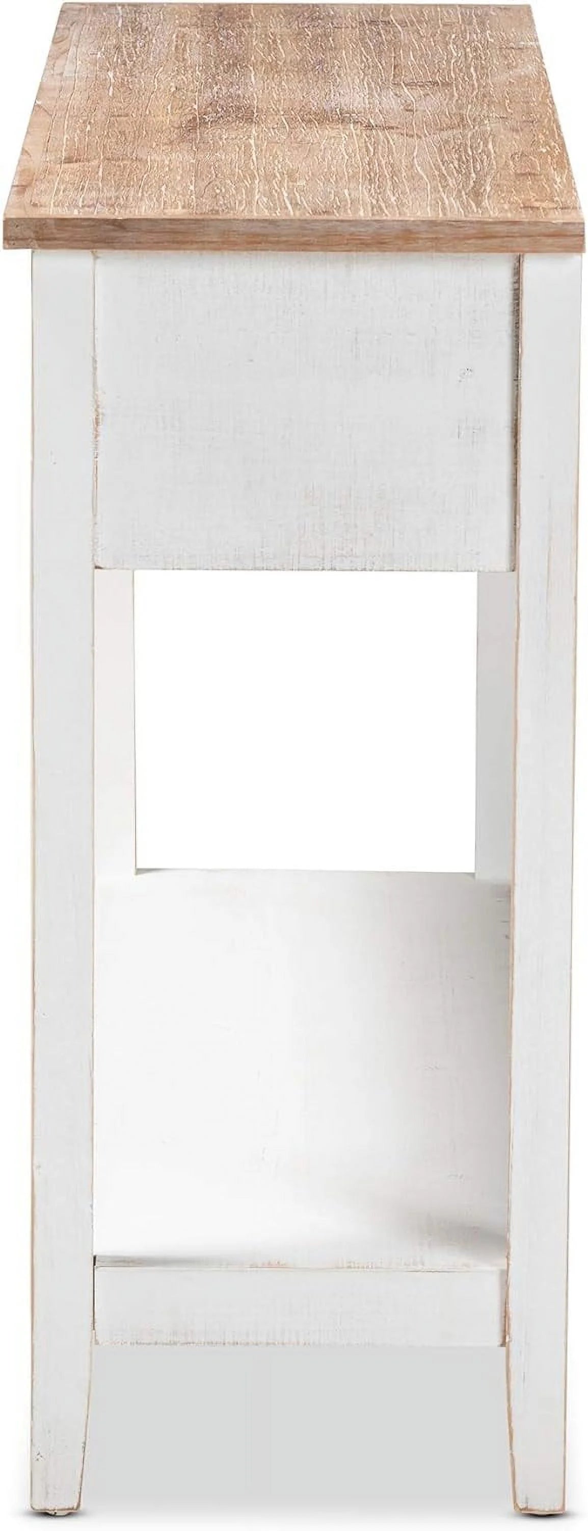 White Oak Console Tables N250