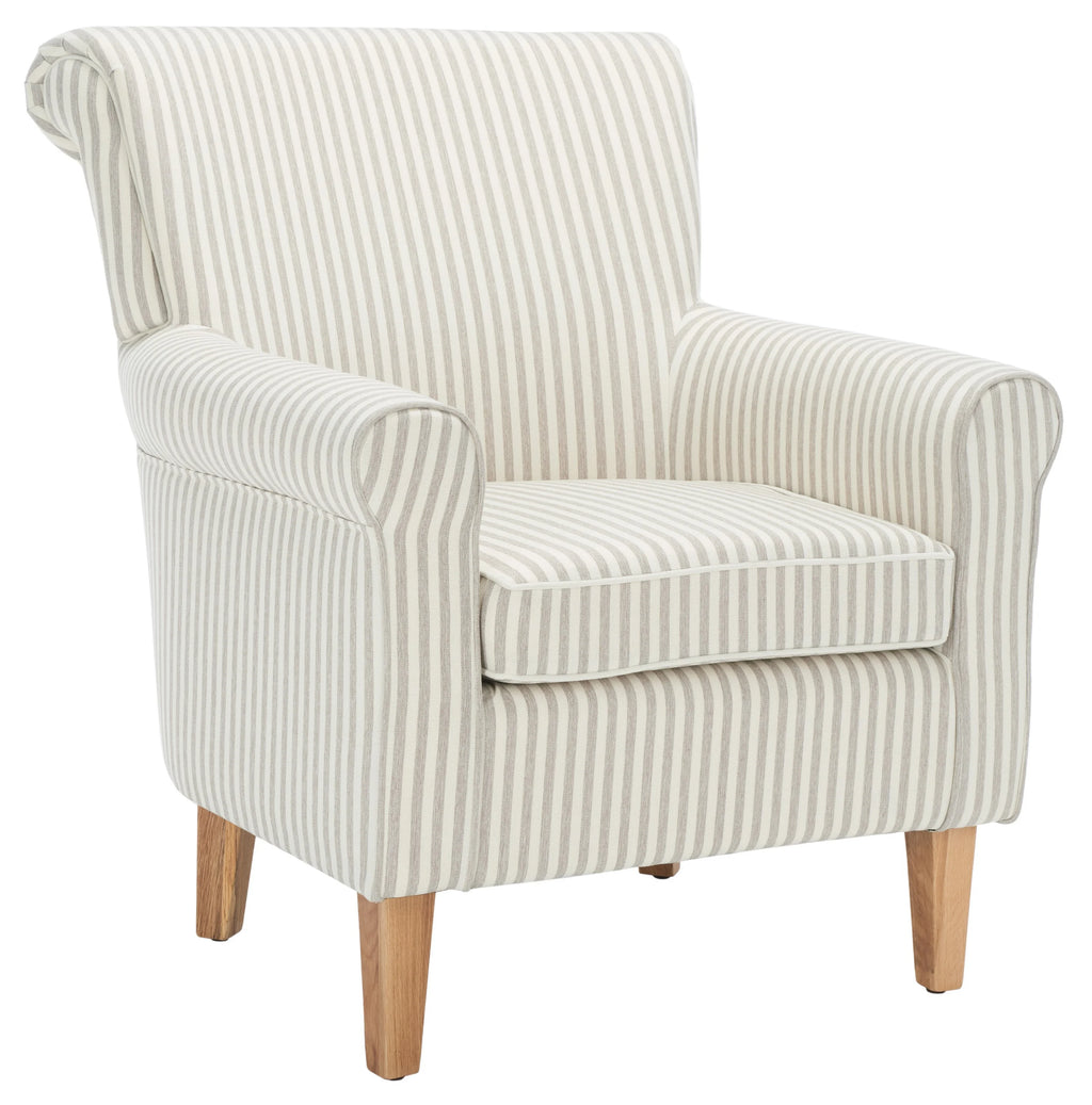 Beige Stripe Club Chairs H995296