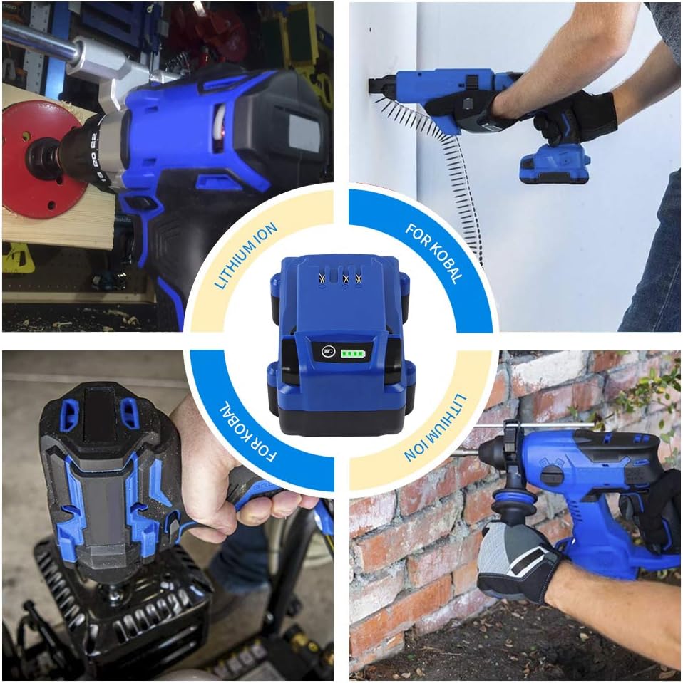 24V 5.0Ah Lithium Ion Cordless Tools Battery 2Pack M9319