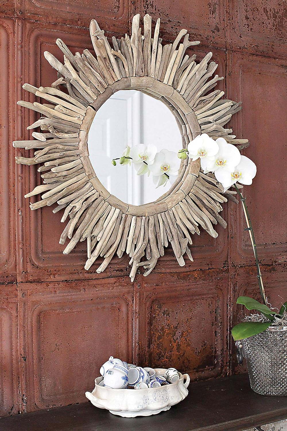 Driftwood Sunburst Mirror T32354
