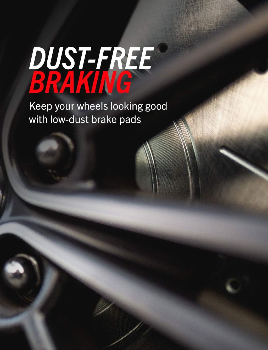 Carbon Fiber Ceramic Brake Pads and Drilled Slotted Brake Rotors Brake Kit B33528