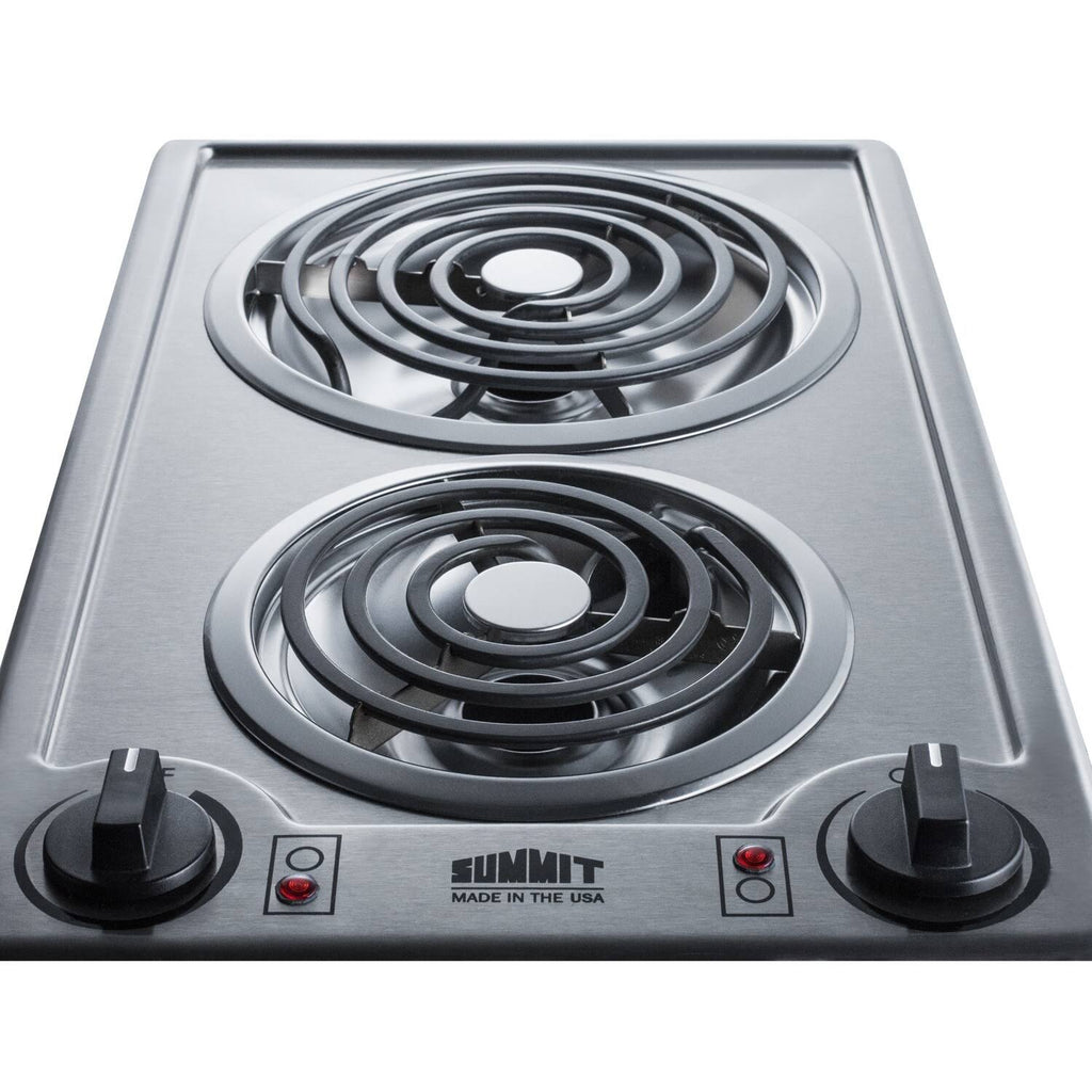 12x22 Wide 115V 2-Burner Coil Cooktop R8387