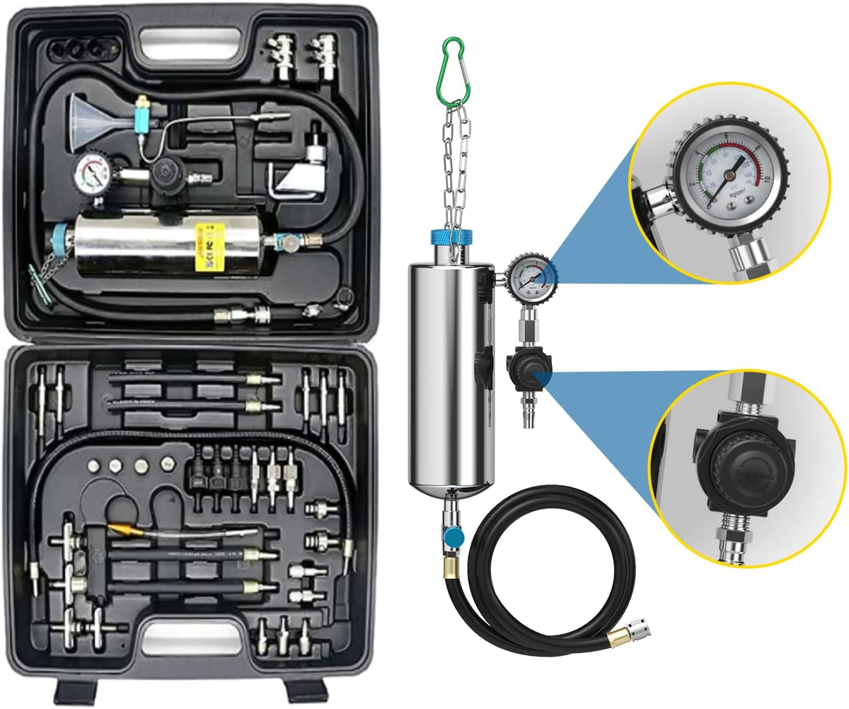 Fuel Injector Cleaner Machine for Gasoline Car, Non-Dismantle Fuel System Cleaner Set T815