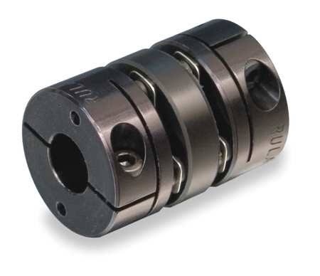 Double Disc Coupling, Bore 5/8x1/2 in Z339