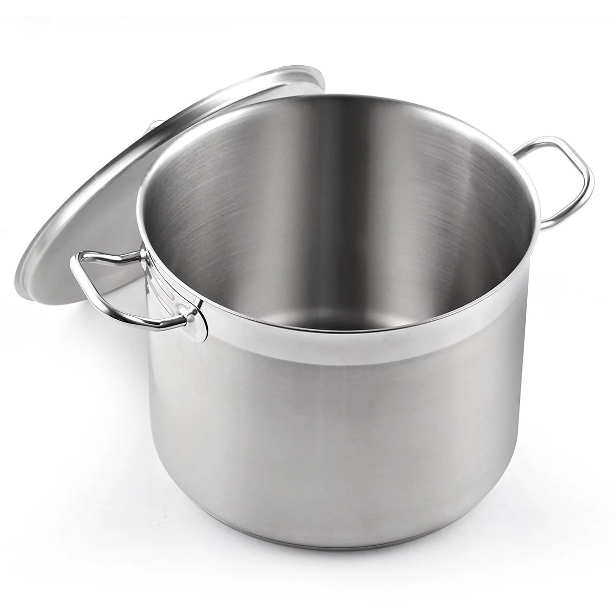8 Quart Stainless Steel Stock Pot with Lid Y444