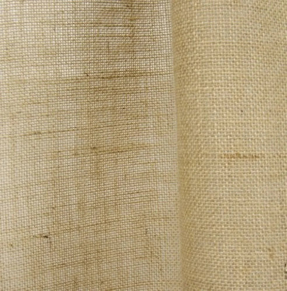 Burlap Lined Curtain Drape Panel 42 x 96 Inch D984126