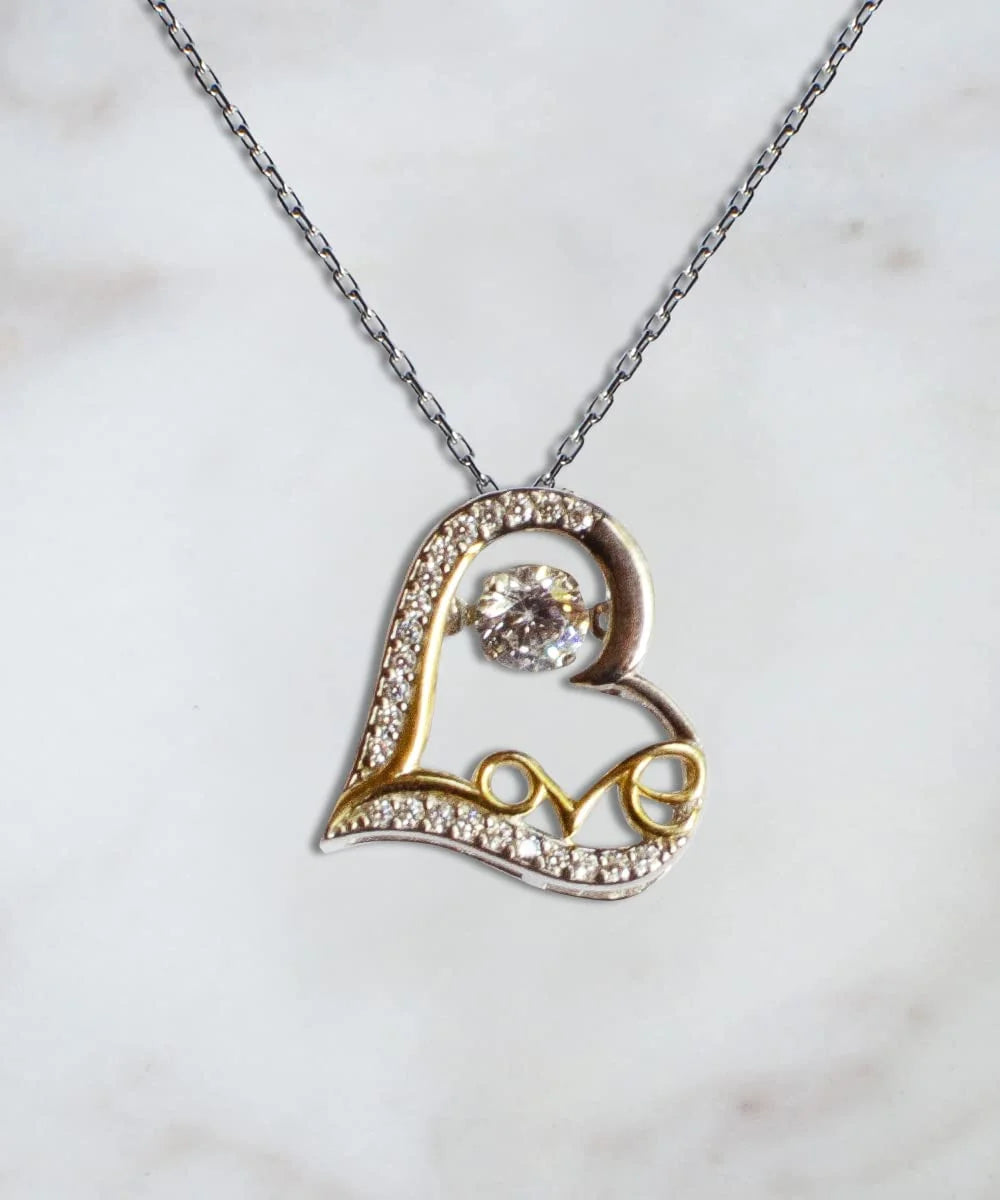 Funny Love Dancing Necklace W7770