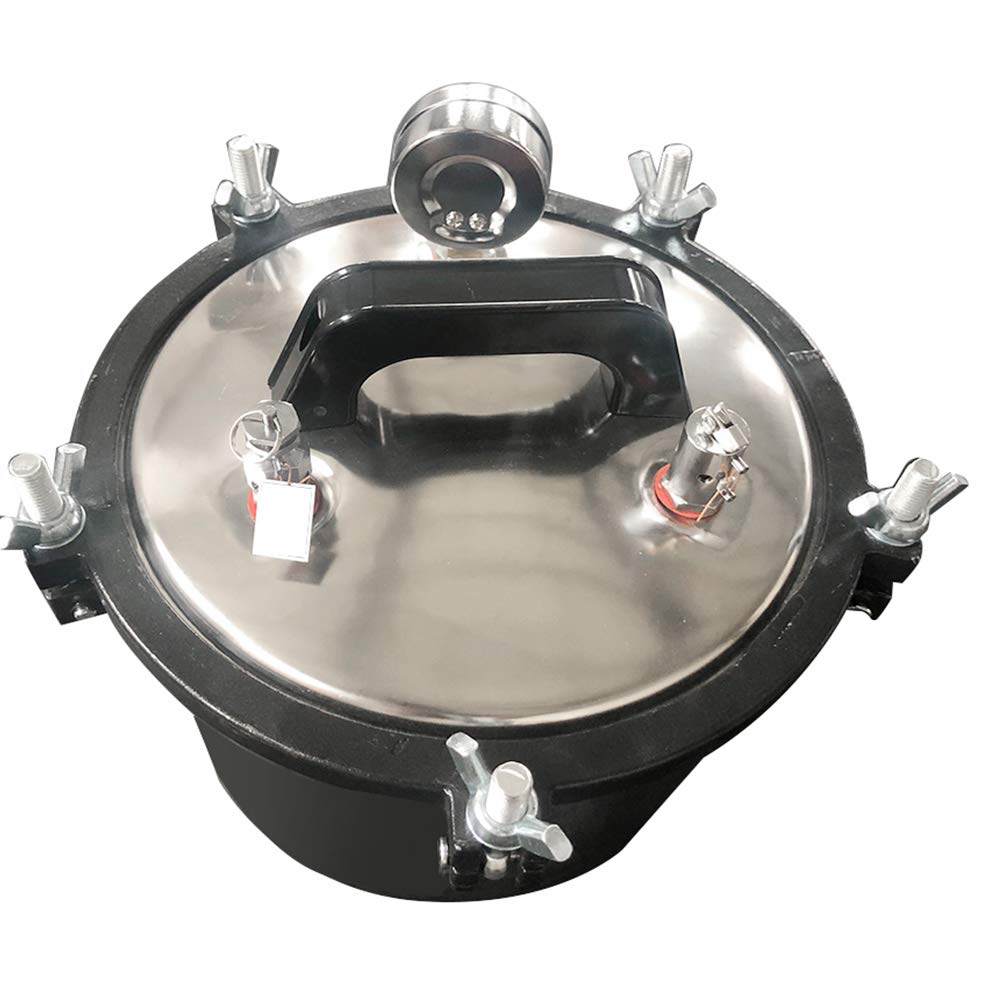 8L Portable Steam Autoclave Machine 110V W2211