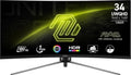 34-inch UWQHD 3440 x 1440 180Hz 1ms Black Computer Monitor D971
