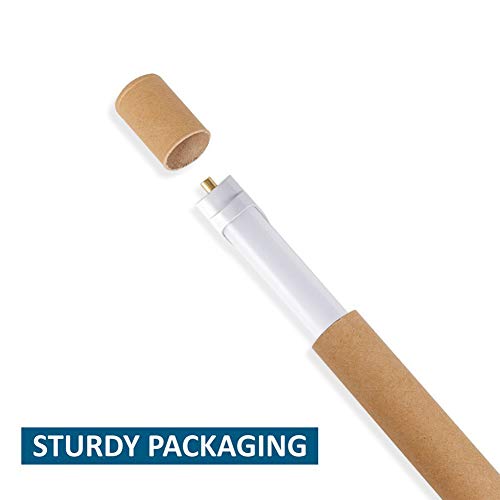 25-Pack 8ft 45W 5000K 4500LM Frosted LED Tube F486