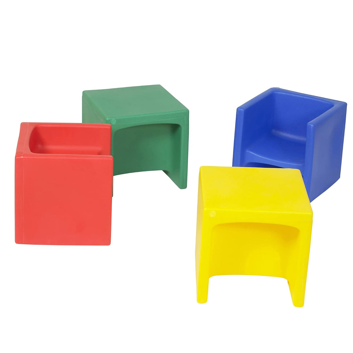 Blue Cube Chair B246