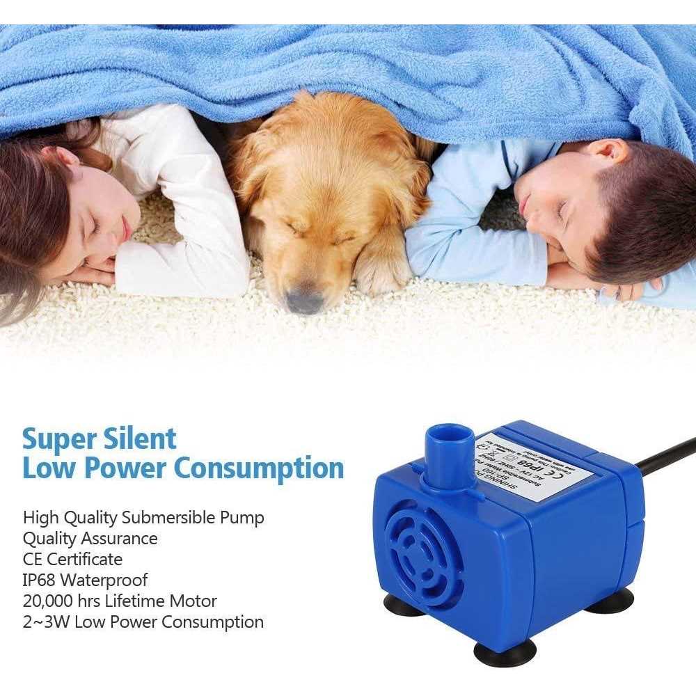 Ceramic Water Fountain for Cat & Dog D49582