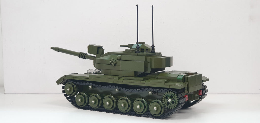 688 Pieces U.S. Main Battle Tank Brick Building Set X962892
