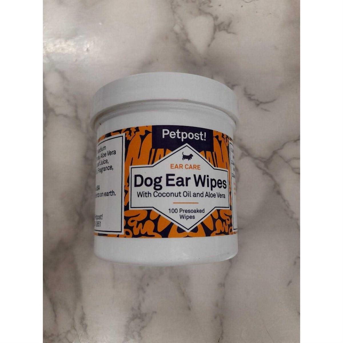 Coconut Oil Ear Cleaner Wipes S733
