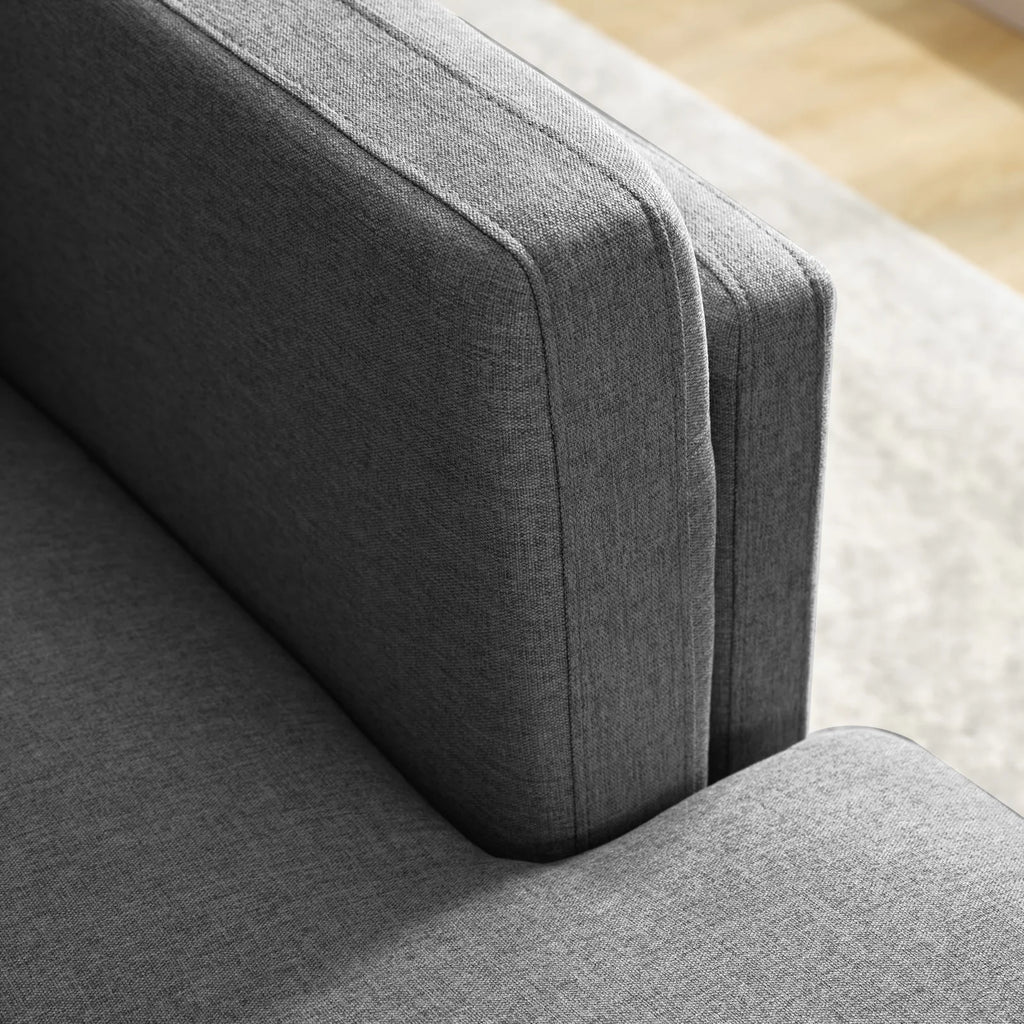 84" L-Shaped Upholstered Sectional Sofa with Chaise Lounge T99602