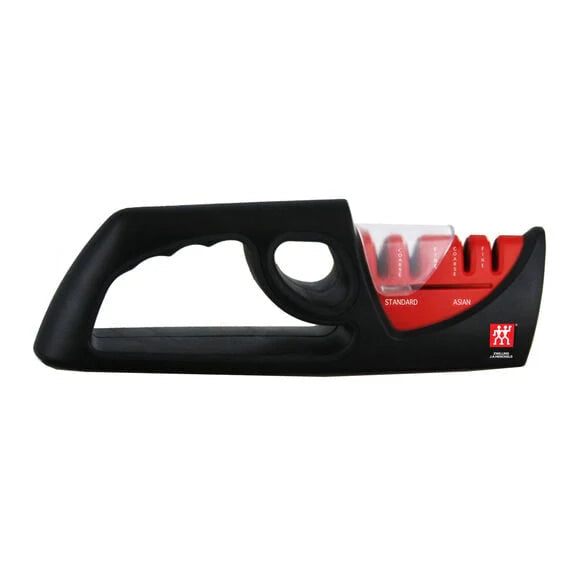 Red 4-Stage Pull-Through Sharpener Q897703