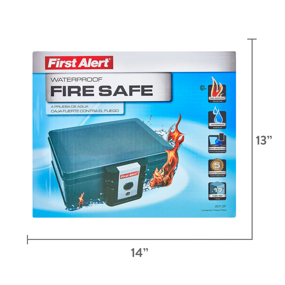 Water and Fire Protector File Chest M2497