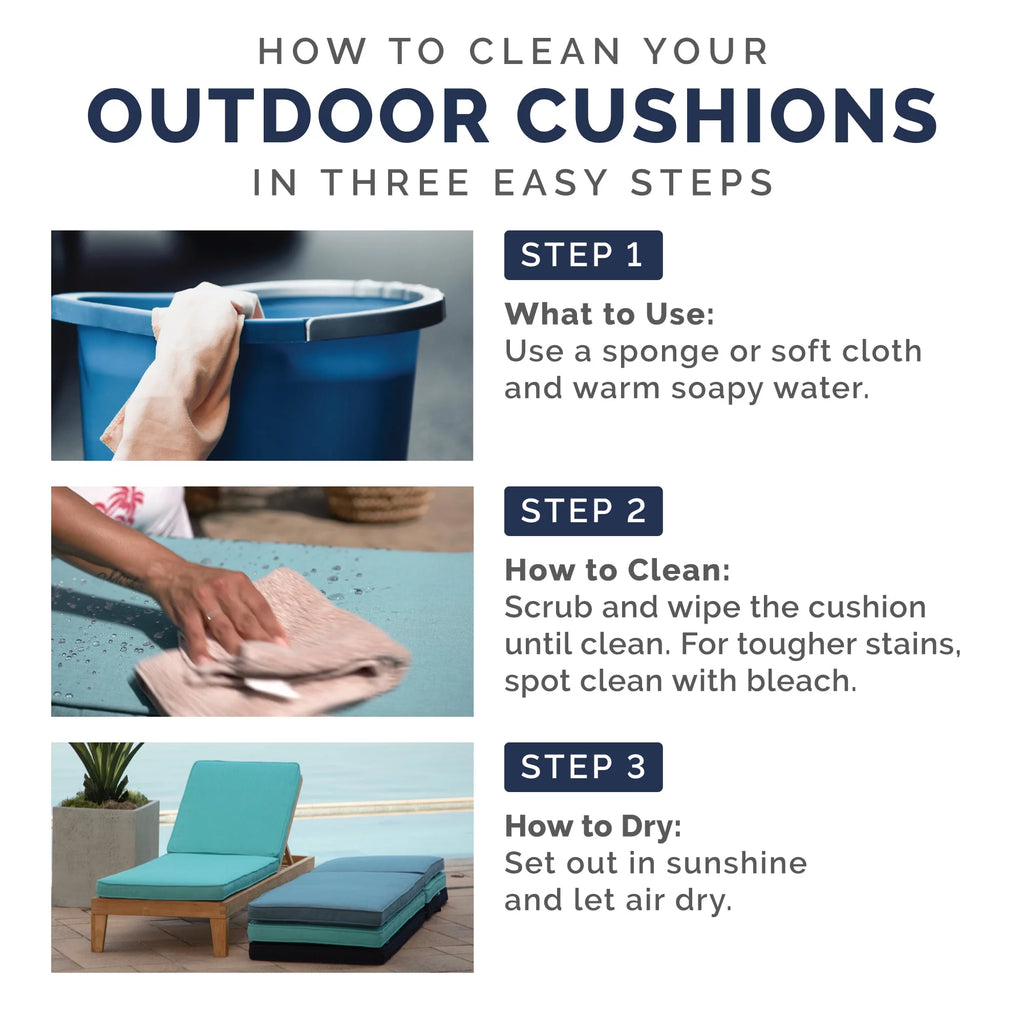 Ruby Red Outdoor Deep Seating Cushion Set 24 x 24 O89534