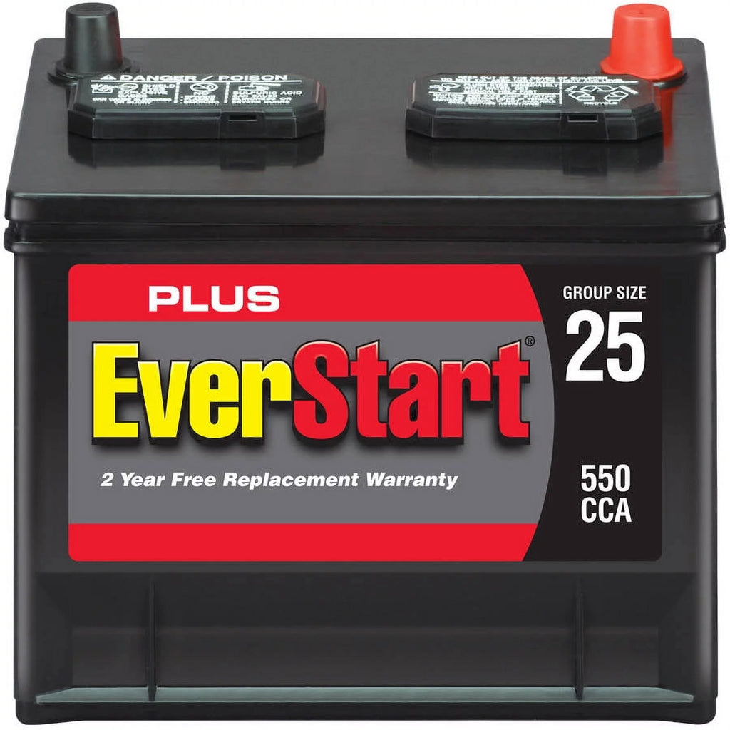 Lead Acid Automotive Battery Group Size 25-3 12 Volt 550 CCA T48349