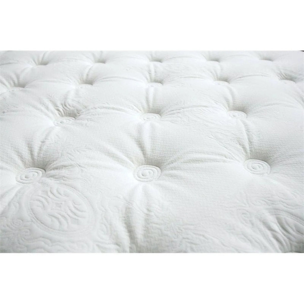 White Quilted Euro Top Queen Mattress B14500