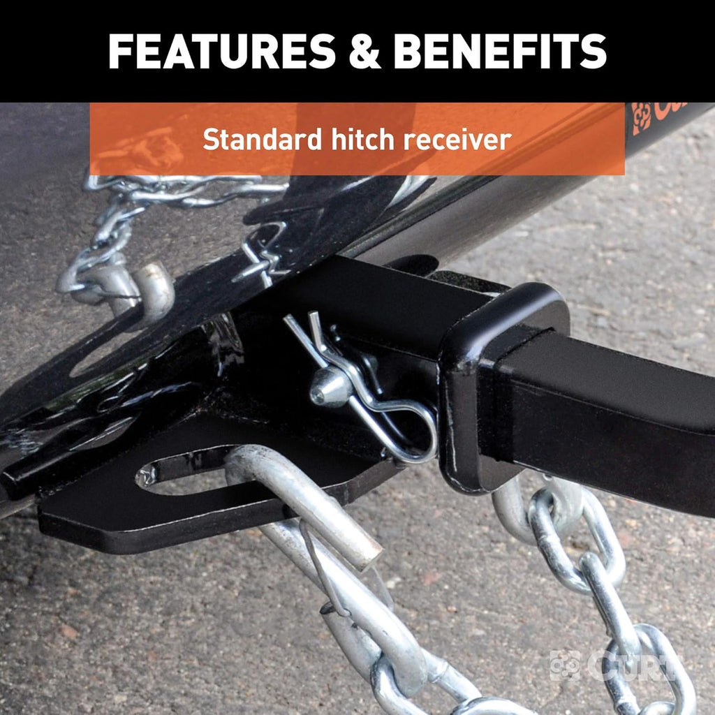 Class 2 Trailer Hitch with Ball Mount, 1-1/4-Inch Receiver B340